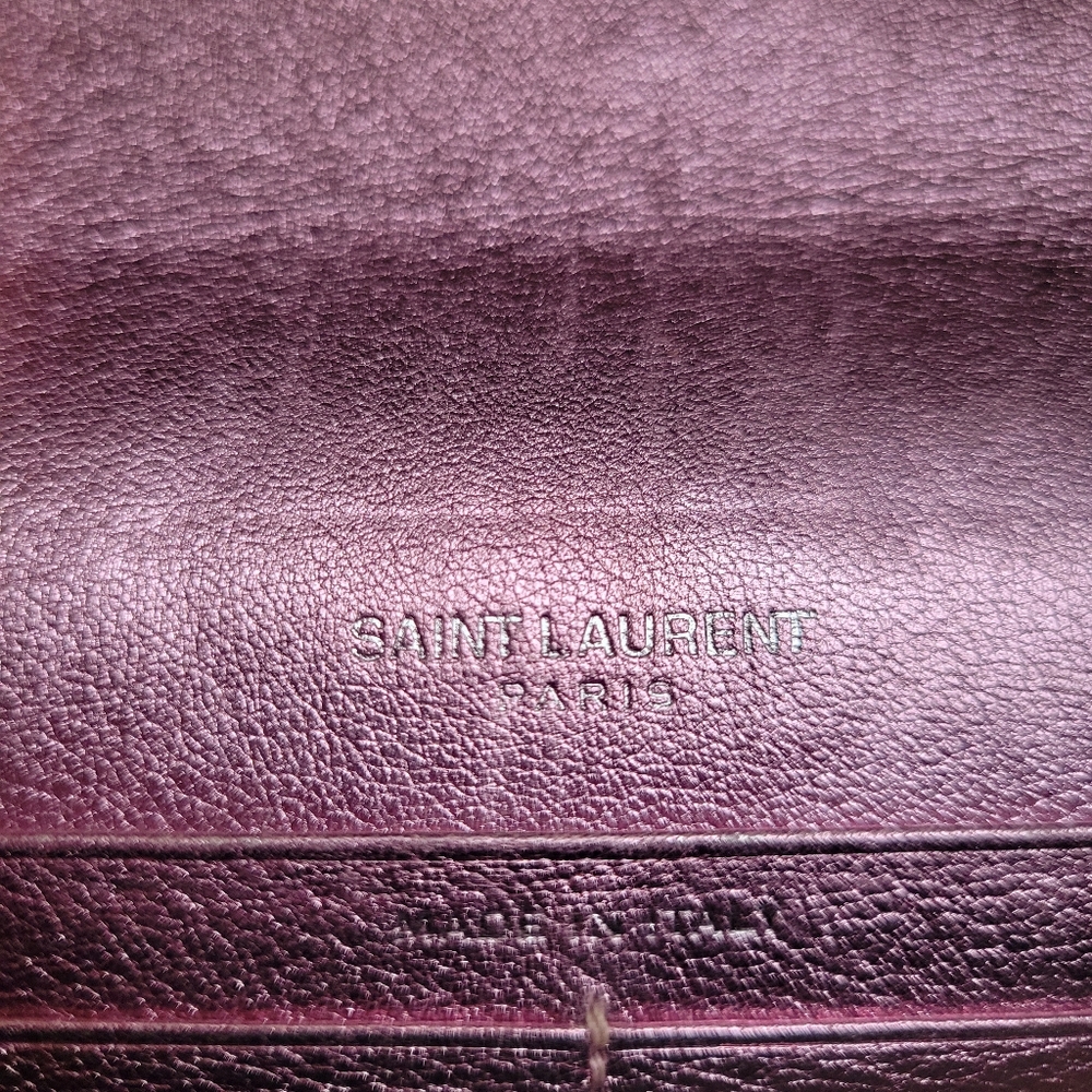 Yves Saint Laurent Pink Chain Shoulder Bag - Picture 6 of 9